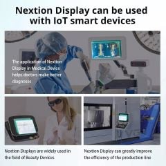 5.0 Inch Nextion HMI Display C-Kapasitif Ekran - Dokunmatik Muhafaza Kasalı NX8048P050-011C-Y