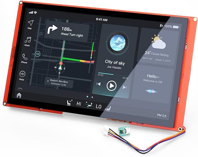 10.1 Inch Nextion HMI Display Rezistif Ekran - Dokunmatik NX1060P101-011R-I