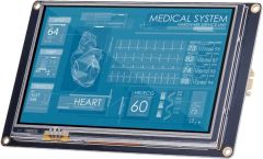 7.0 Inch Nextion HMI Dokunmatik Tft Ekran + 8 Port GPIO / 32MB Dahili Hafıza NX8048K070