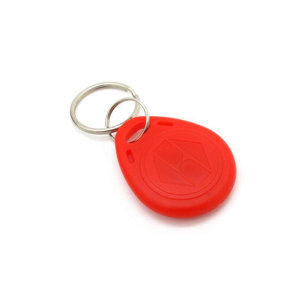 125 Khz Manyetik RFID Tag Göstergeç Anahtarlık 1 Adet Kırmızı