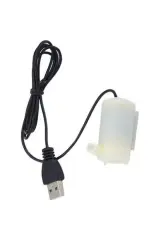 USB Girişli Mini Dalgıç Su Pompası 5V Akvaryum Pompası Yatay