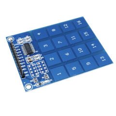 TTP229 16 Kanallı Dokunmatik Tuş Takımı - Arduino 4x4 Keypad