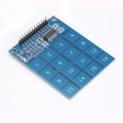 TTP229 16 Kanallı Dokunmatik Tuş Takımı - Arduino 4x4 Keypad