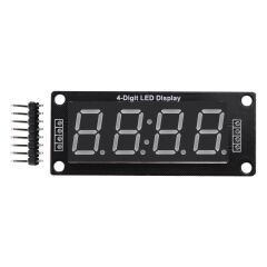 TM1637 4 Digit Led Display Saat Modülü - Kırmızı