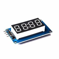 TM1637 Lcd Ekran Modülü 4 Dijit 7 Segment