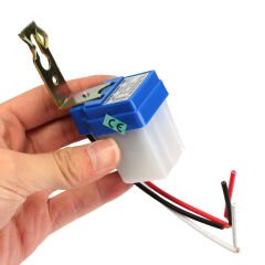 12V Fotosel Otomatik Işık Sensörü - Gece Sensörü