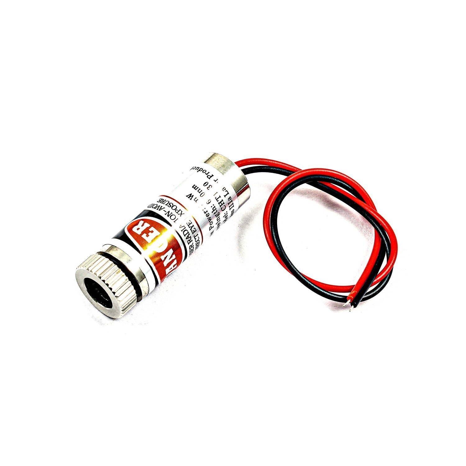 12mm 650nm 5mw Kırmızı Nokta Kafalı Lazer