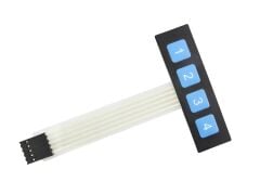 1x4 Membran Tuş Takımı - Keypad