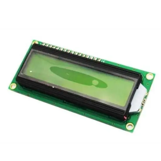2X16 Lcd Display Ekran Yeşil