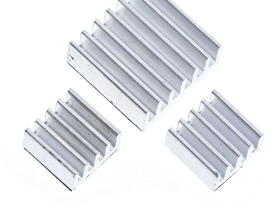 3'lü Mini Alüminyum Soğutucu Seti Termal Bantlı