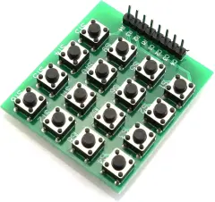 4x4 Matrix Tuş Takımı Keypad 16 Butonlu