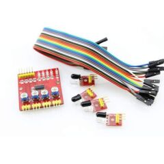 4lü Çizgi İzleyen Sensör 4 Way Tracking Modülü