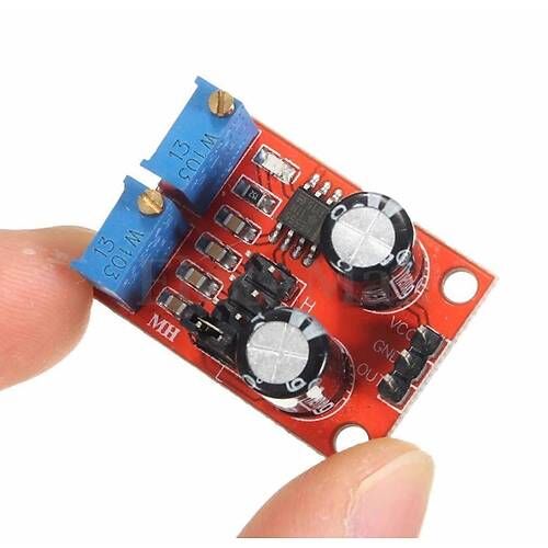 NE555 Ayarlanabilir Pulse Modülatörü