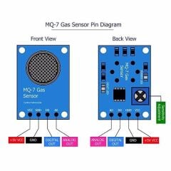 MQ-7 Karbonmonoksit Gazı Algılayıcı Sensör Modülü