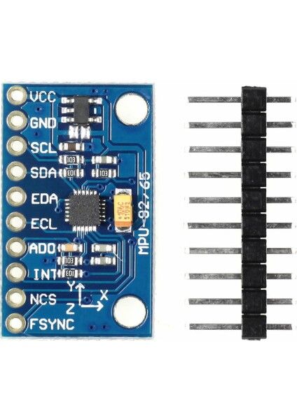 MPU 9250 9 Eksen Gyro Hızlandırıcı Manyetometre Sensör Modülü