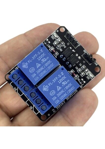 5V 2 Kanal Röle Kartı (Geliştirme Kartı Uyumlu)