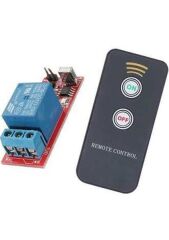 5V 1 Kanal IR Kumandalı Röle Kartı (On-Off)