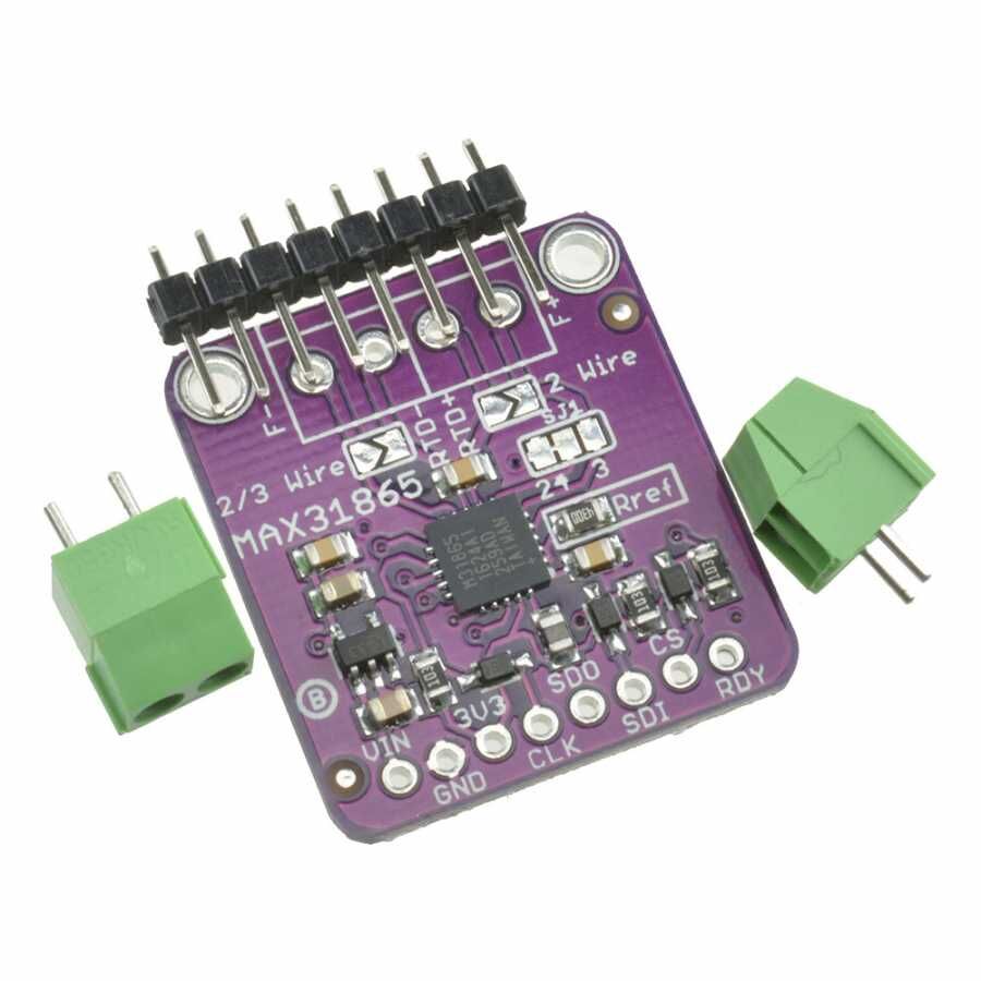 MAX31865 PT100 RTD Sıcaklık Sensörü Amplifikatörü
