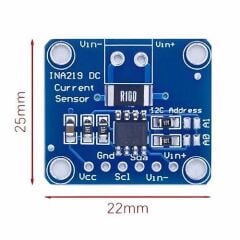 INA219 I2C Çift Yönlü Akım Sensörü Modülü