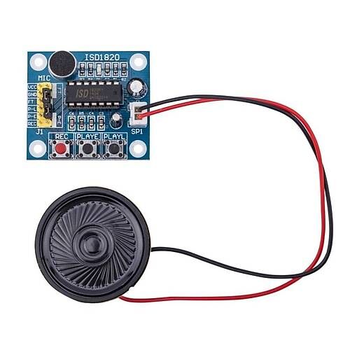 ISD1820 Ses Kayıt Modülü - Hoparlörlü