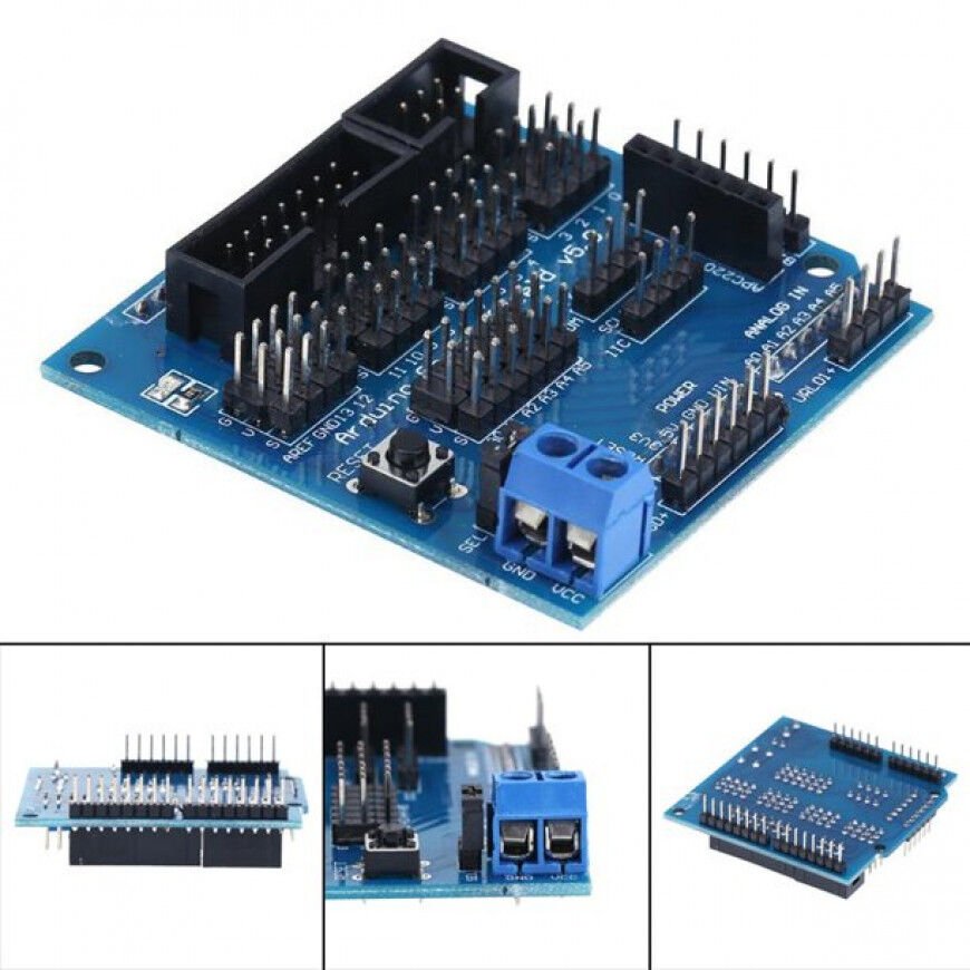 Arduino Uno R3 Sensor Shield V5.0 Genişletme Kartı