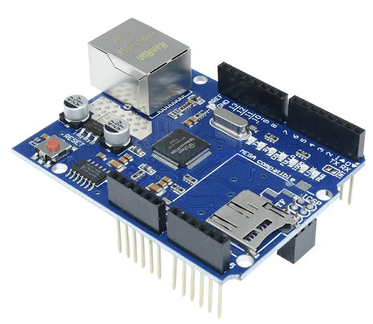Arduino W5100 Ethernet Shield SD Kart Okuyuculu