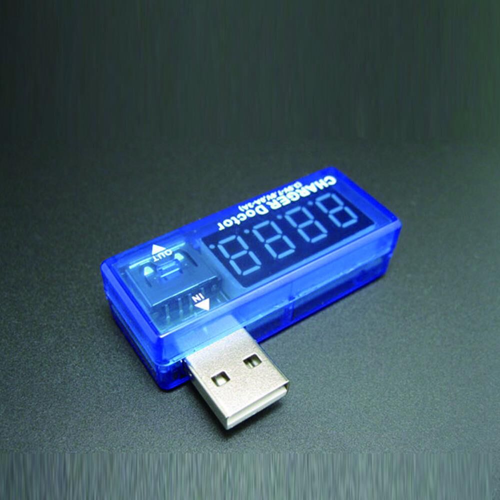 Dijital USB Mobil Güç (Voltaj ve Akım) Test Cihazı