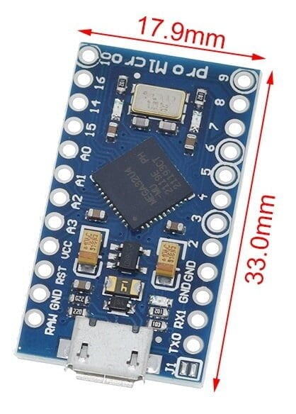 Arduino Pro Micro Klon 5V 16Mhz