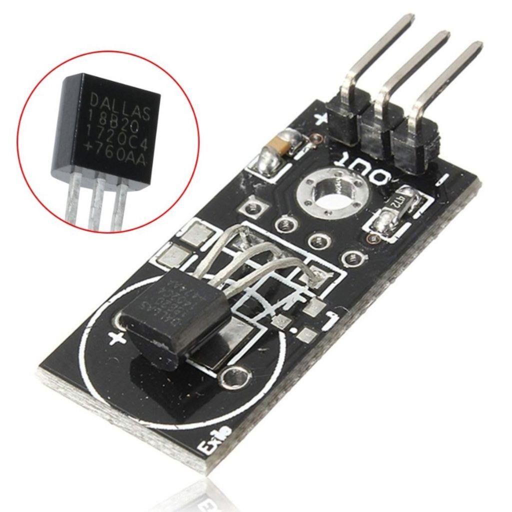 DS18B20 Isı Sıcaklık Sensörü Modülü