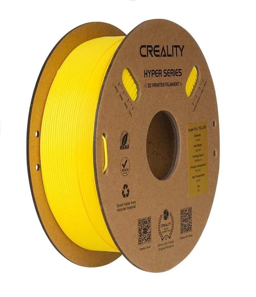 Creality Hyper PLA Sarı Filament 1.75Mm 1Kg