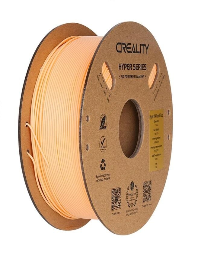 Creality Hyper PLA Peach Fuzz Filament 1.75Mm 1Kg