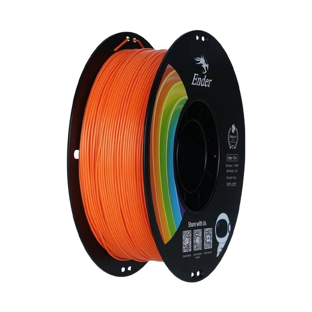 Creality Ender PLA+ Turuncu Filament 1.75mm 1Kg Güçlü ve Pürüzsüz Baskı